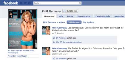 Artikelbild: Website geschlossen, FHM pflegt nur mehr digitale Beziehungen. - Foto: Screenshot