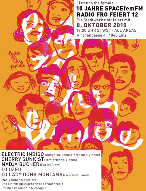 Wenn zehn Jahre Bestehen kein Grund zum Feiern sind, was dann? Die Party steigt am 8. Oktober mit Electric Indigo, Cherry Sunkist u.v.m.