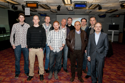 Florian Gigler (TBWA), Thomas Schoeffmann (Euro RSCG), Nikolaus Leischko (Lowe GGK), Axl Krempler (Y&R Vienna), Dieter Klein (PPM Film), Hannes Böker (DDB-Tribal), Mariusz Jan Demner (Demner, Merlicek & Bergmann), Peter Kaimer (DDFG), Alexander Rudan (CCA-Vorstand), Peter Drobil (Bank Austria) Artikelbild