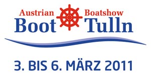 Vorträge über Destination und Hausbootfahrten: Die Austrian Boatshow
Boot Tulln 2011 zeigt täglich vom 3. bis zum 6. März 2011 in einer
Diashow die Faszination einer Hausbootfahrt durch die Lagune rund um
Venedig und durch den Brentakanal: Die Vorträge (präsentiert vom Autor
dieses Artikels, Manfred Ruthner, Dauer zirka eine Stunde) finden im
Vortragszentrum in der Halle 8 auf der Messe Tulln an folgenden Terminen
statt: Donnerstag, 3. März 2011, 17 Uhr
Freitag, 4. März 2011, 17
Uhr
Samstag, 5. März 2011, 17 Uhr
Sonntag, 6. März 2011, 16
Uhr Vorträge über Destination und Hausbootfahrten: Die Austrian Boatshow
Boot Tulln 2011 zeigt täglich vom 3. bis zum 6. März 2011 in einer
Diashow die Faszination einer Hausbootfahrt durch die Lagune rund um
Venedig und durch den Brentakanal: Die Vorträge (präsentiert vom Autor
dieses Artikels, Manfred Ruthner, Dauer zirka eine Stunde) finden im
Vortragszentrum in der Halle 8 auf der Messe Tulln an folgenden Terminen
statt: Donnerstag, 3. März 2011, 17 Uhr
Freitag, 4. März 2011, 17
Uhr
Samstag, 5. März 2011, 17 Uhr
Sonntag, 6. März 2011, 16
Uhr