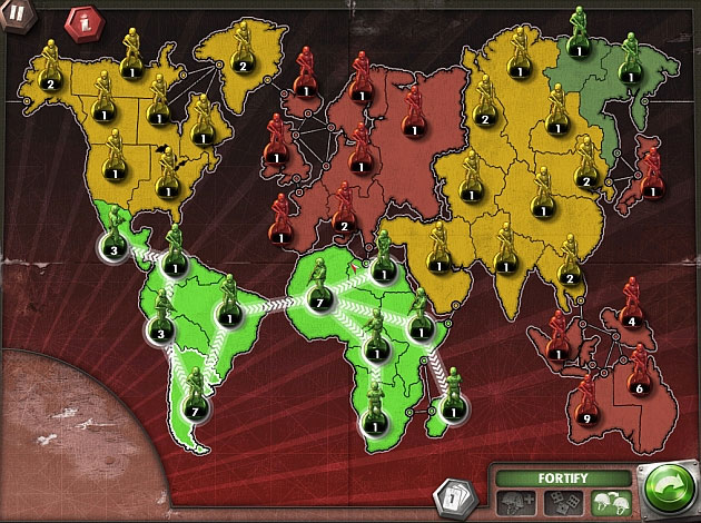 Strategiespiele wie "Risiko" oder...