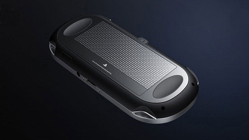 Touchpad auf der Rückseite