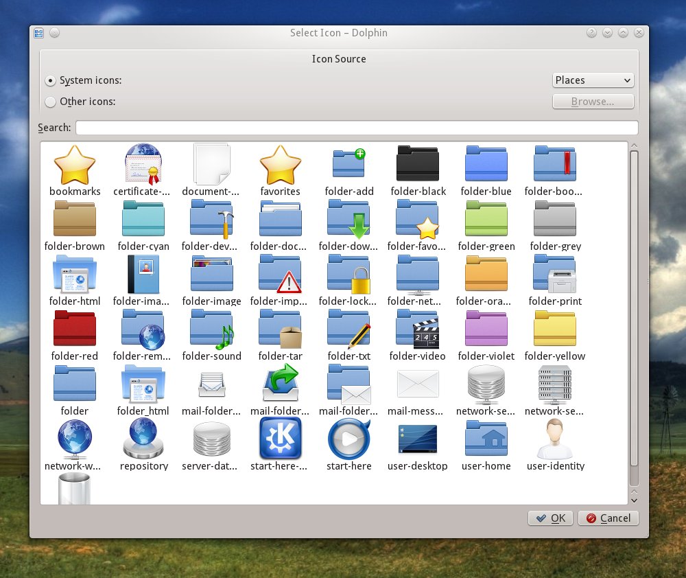 Das Oxygen-Icon-Set wurde einmal mehr überarbeitet und erweitert.