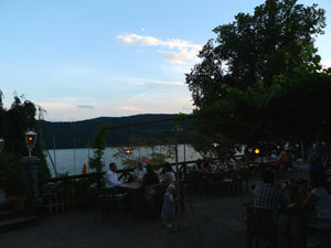 Auch in der Gegenrichtung sehr super: Terrassenblick