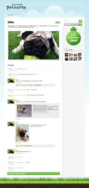 Ein Herz für Tiere: Mediengruppe Klambt lässt Hunde netzwerken. Ein Herz für Tiere: Mediengruppe Klambt lässt Hunde netzwerken.