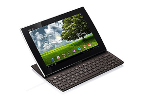 Das Eee Pad Slider als Netbook... Vergrößern