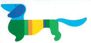 Und Waldi, das Olympia- Maskottchen für München 1972. Und Waldi, das Olympia- Maskottchen für München 1972.