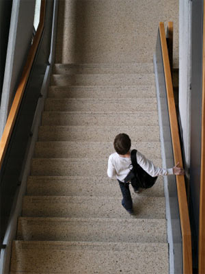 Auf-
oder Abstieg mit der Neuen Mittelschule? Im laufenden Schulversuch
lernen NMS- und AHS-Schüler nach demselben AHS-Lehrplan, der Gesetzes-
entwurf für die NMS sieht nun zwei Allgemein- bildungen vor:
"grundlegende" und "vertiefte" - und "umfassend und vertiefte" in der
AHS. Auf-
oder Abstieg mit der Neuen Mittelschule? Im laufenden Schulversuch
lernen NMS- und AHS-Schüler nach demselben AHS-Lehrplan, der Gesetzes-
entwurf für die NMS sieht nun zwei Allgemein- bildungen vor:
"grundlegende" und "vertiefte" - und "umfassend und vertiefte" in der
AHS.