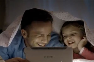 Werbung für das Galaxy Tab 8.9 Artikelbild