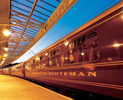 Im Royal Scotsman erlebt man wahre Eleganz.