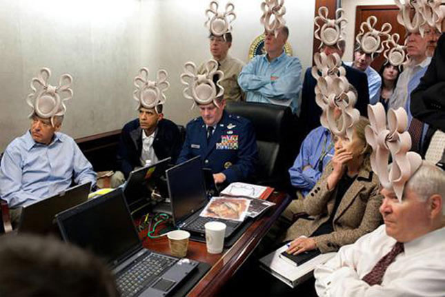 Internet-Meme - Obama im Situation Room 