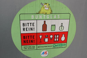 Das Müllmonster freut es. Artikelbild