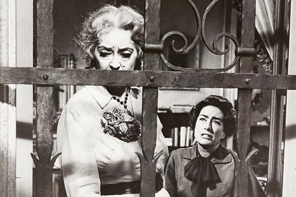 ... bis zum Abkippen in die Realitätsverleugnung (Robert Aldrichs "What Ever Happened to Baby Jane?" 1962) 