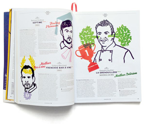 Inspiriert, intelligent, leidenschaftlich - aber auch respektlos: Für den "New Yorker" hat der Guide des Food-Journalisten Cammas die französische Küche in ähnlicher Weise verändert, wie es der Nouvelle Vague mit dem Film gelungen war. 