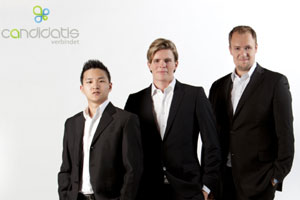 Das Gründertrio: V.l.n.r: Michel Winata, Philipp Kriechbaum und Eduard Ducho. Das Gründertrio: V.l.n.r: Michel Winata, Philipp Kriechbaum und Eduard Ducho.