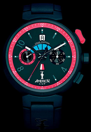 Zeitnehmung beim Wettsegeln: die "Tambour Regatta Automatic America's Cup". Zeitnehmung beim Wettsegeln: die "Tambour Regatta Automatic America's Cup".