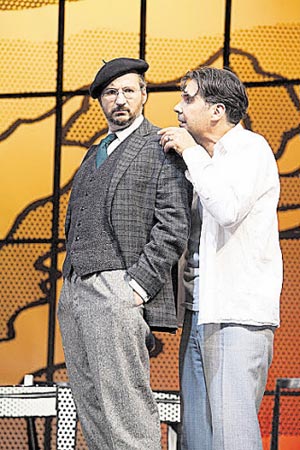 Marcus Ganser und Rüdiger Hentzschel in "Die Falle".