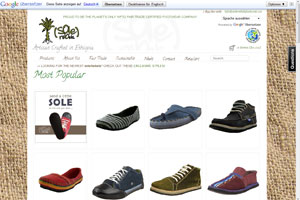 Die fairen Schuhe sind ein Exportschlager, der sich mittlerweile in 33 Ländern weltweit einen Namen gemacht hat. Die fairen Schuhe sind ein Exportschlager, der sich mittlerweile in 33 Ländern weltweit einen Namen gemacht hat.