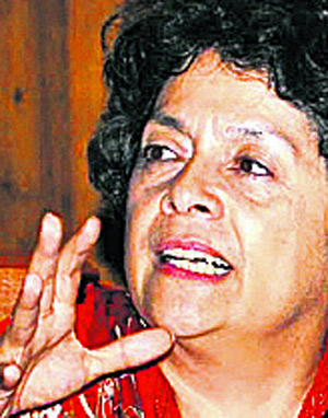MARGARITA LÓPEZ MAYA (60) ist Sozialhistorikerin an der Zentraluniversität in Caracas. Bei der Parlamentswahl am 26. September 2010 kandidierte sie erfolglos um ein Parlamentsmandat. MARGARITA LÓPEZ MAYA (60) ist Sozialhistorikerin an der Zentraluniversität in Caracas. Bei der Parlamentswahl am 26. September 2010 kandidierte sie erfolglos um ein Parlamentsmandat.