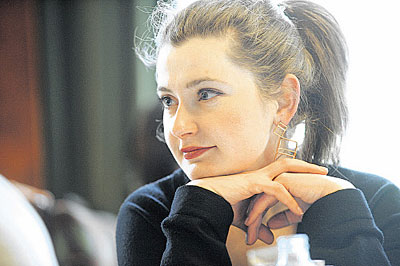 Nicht die Herkunft ist wichtig, sondern die Sprache, in der man sich ausdrückt: Olga Grjasnowa.
