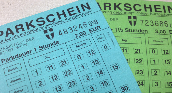 Pro halbe Stunde Kurzparken ist in Wien ab 1. März ein Euro zu bezahlen.