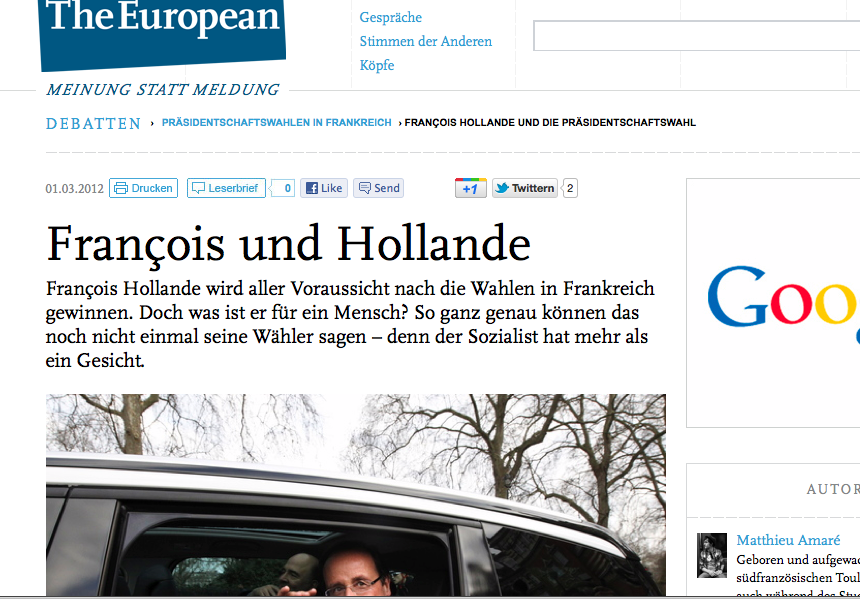 www.theeuropean.de