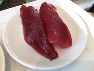 Thunfisch. Der beste, den Müller bisher hatte, sagt er. Schon sehr gut