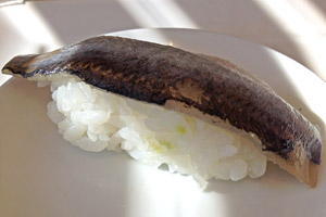 Die Sardine laut Chef, laut Karte Sillago