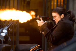 Gina Carano in "Haywire". Gina Carano in "Haywire".