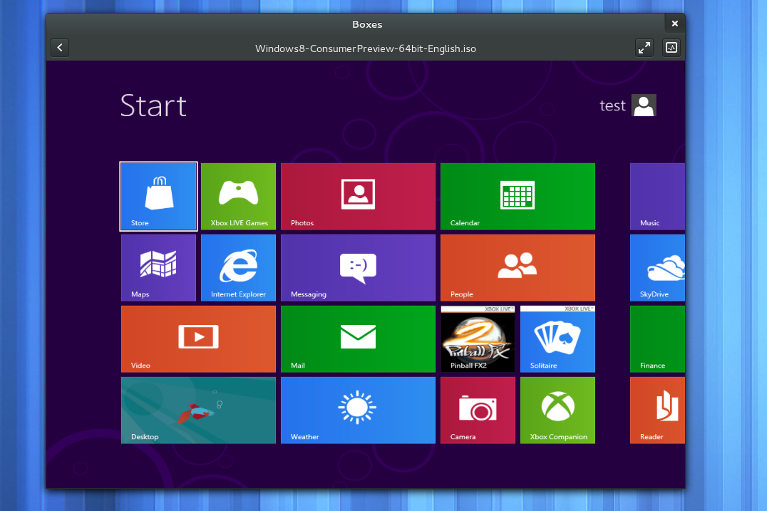 Boxes kombiniert Virtualisierungs- und Remote-Desktop-Funktionen, für die Virtualisierung setzt man auf KVM und Spice.