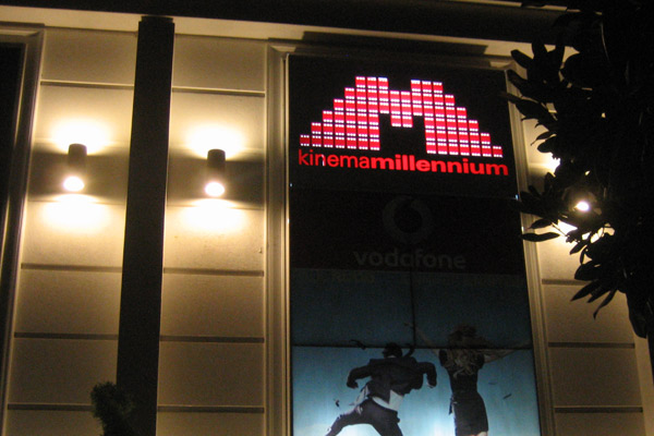 Im Millennium-Kino im Zentrum werden fast ausschließlich Blockbuster aus Hollywood gezeigt.