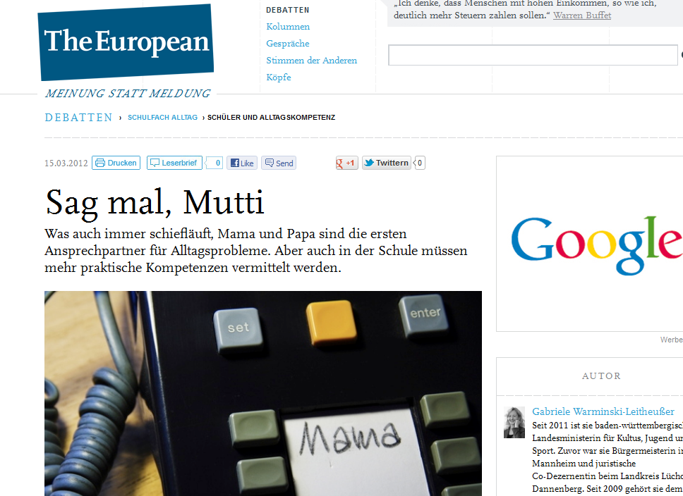 www.theeuropean.de