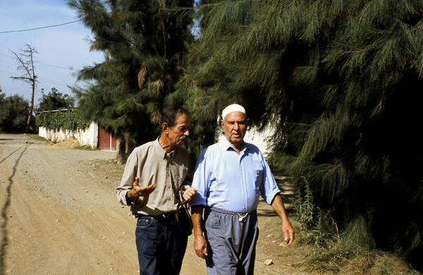 Rachid Berkane mit seinem Freund Mohamed.