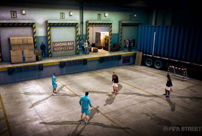 Style und Tricks sind bei "FIFA Street" sehr wichtig.