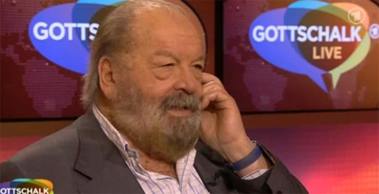 Bud Spencer zu Gast bei "Gottschalk Live" Bud Spencer zu Gast bei "Gottschalk Live"