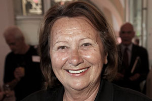 Wilde Hilde: Ex-Ministerin Hawlicek. Wilde Hilde: Ex-Ministerin Hawlicek.