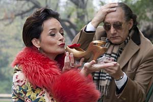 Katharina Stemberger mit Partner Bela Koreny.