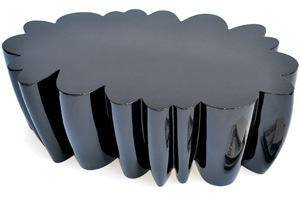 Couchtisch "Sliced Cloud" von Samuel Ben Shalom für Talents Design. Couchtisch "Sliced Cloud" von Samuel Ben Shalom für Talents Design.