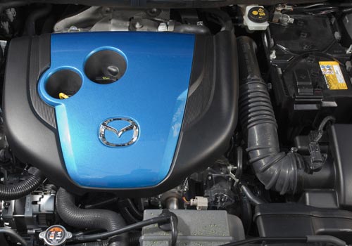 Der 2.2l Skyactiv-Motor von Mazda.