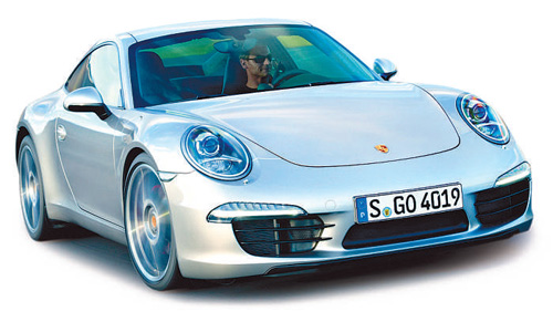  Der 911er in der siebenten Generation. 