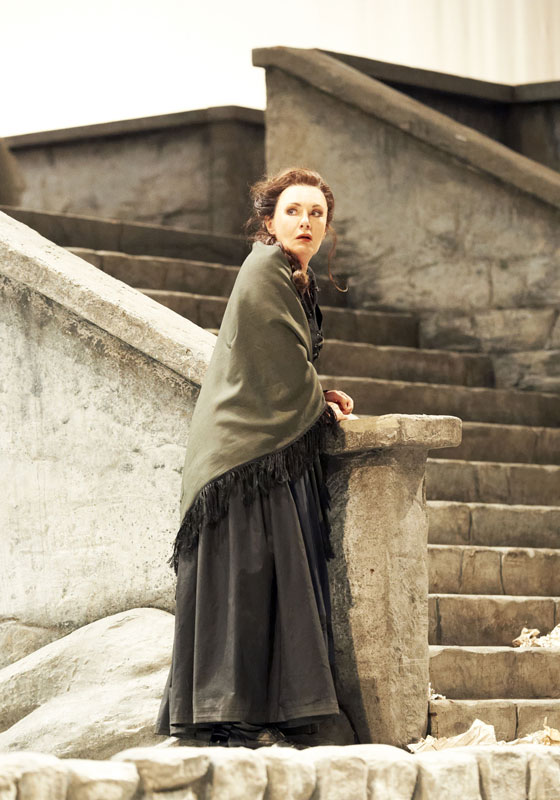 Eifersucht und Verzweiflung in guten Händen: 
Waltraud Meier in " Cavalleria Rusticana". 