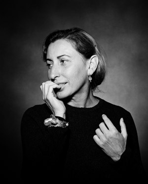 ...und Miuccia Prada. 