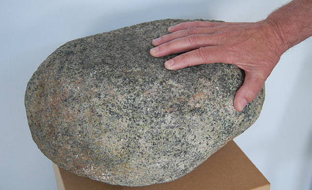 Der Olivin ist eines der wichtigsten Mineralien des Vulkanlandes.
