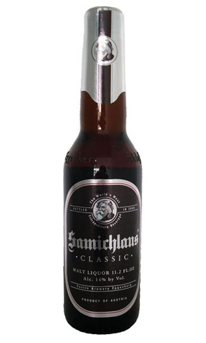 Ein Bier darf sich sogar Weltmeister nennen: Das Samichlaus des
Jahrgangs 2004 wurde als bestes lange gereiftes Bier ausgezeichnet. Ein Bier darf sich sogar Weltmeister nennen: Das Samichlaus des
Jahrgangs 2004 wurde als bestes lange gereiftes Bier ausgezeichnet.