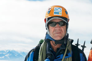 Sir Ranulph Fiennes, "Brand Ambassador in Chief" und Bergkamerad. Sir Ranulph Fiennes, "Brand Ambassador in Chief" und Bergkamerad.