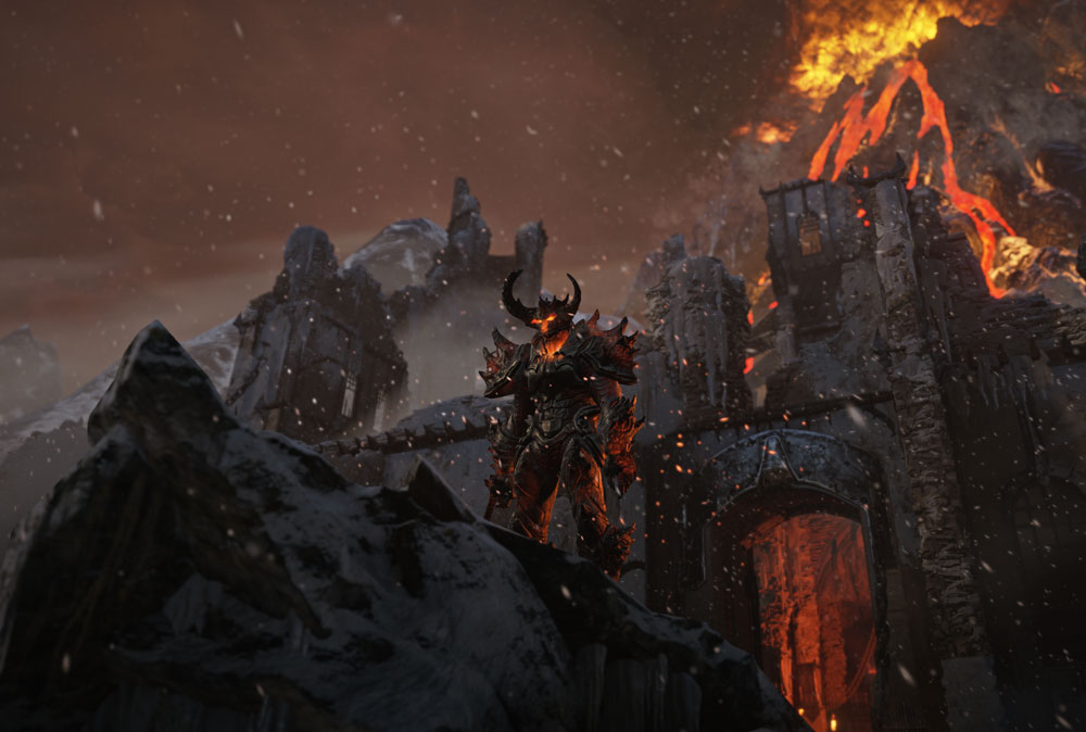 Screenshots von der Echtzeitdemo der Unreal Engine 4.