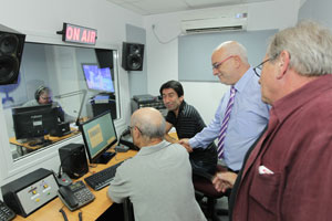 Die Israel Broadcasting Authority (IBA) ist mit dem Bau ihres neuen TV-Studios für den Kriegsfall gerüstet. Die Israel Broadcasting Authority (IBA) ist mit dem Bau ihres neuen TV-Studios für den Kriegsfall gerüstet.
