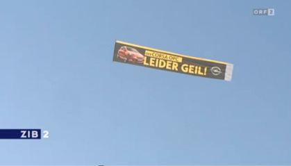 Auch die "ZiB 2" berichtete über die Aktion. Auch die "ZiB 2" berichtete über die Aktion.