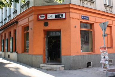 Café Boem im 16. Wiener Gemeindebezirk: "Gastarbeitertreff" und Galerie in einem. Café Boem im 16. Wiener Gemeindebezirk: "Gastarbeitertreff" und Galerie in einem.