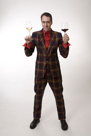 Stuart Pigott, Reisender in Sachen Wein. Stuart Pigott, Reisender in Sachen Wein.
